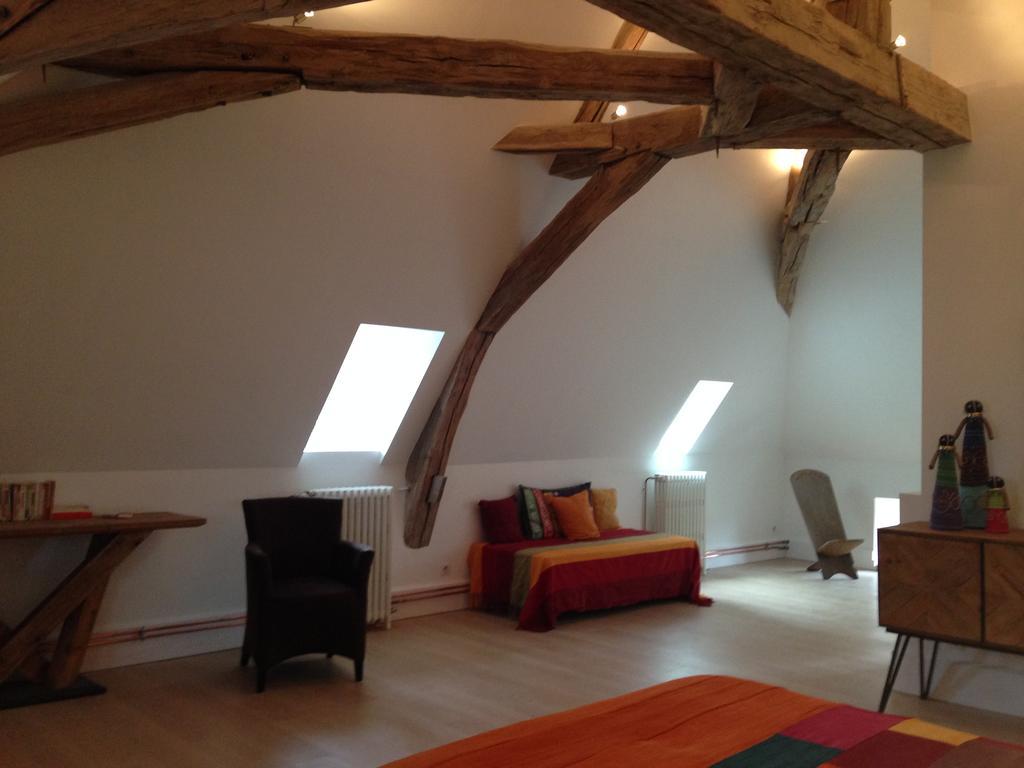 Les Chambres D'Hotes Du Bois Joli Семюр-ан-Оксуа Екстериор снимка